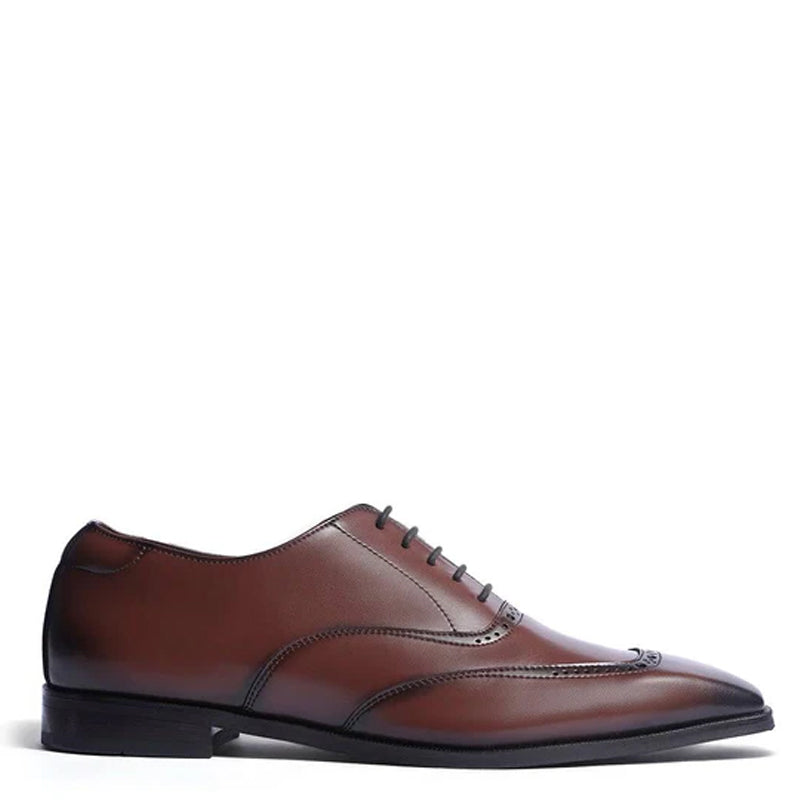 Classic Leather Formal Oxford Brown Shoe For Men