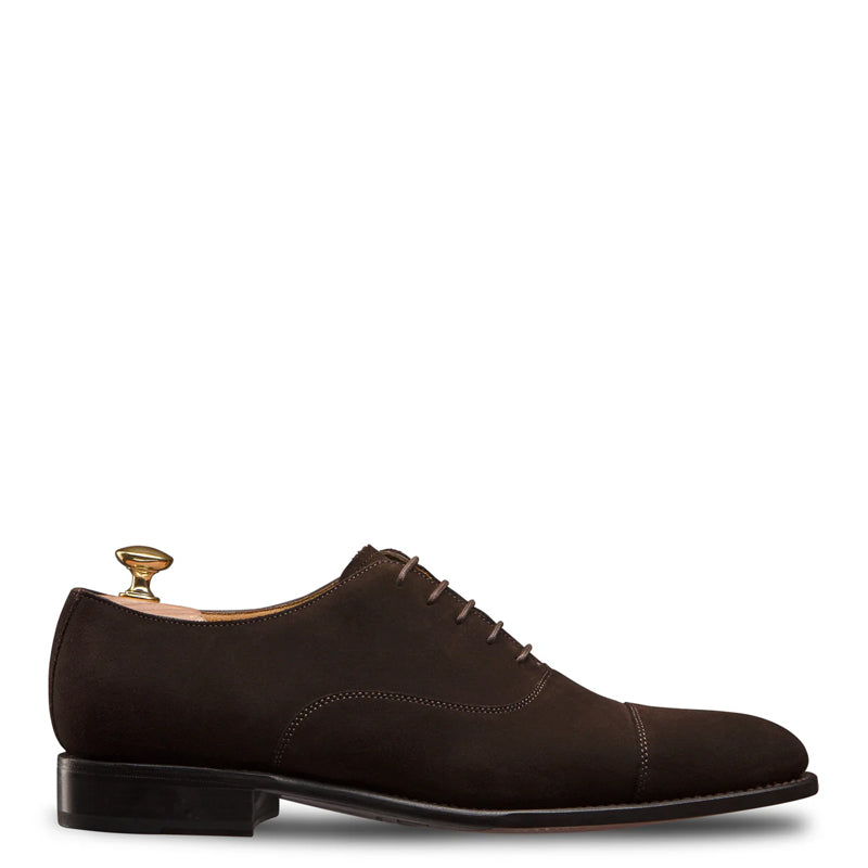 Men's Brown Suede Lace Up Formal Shoe
