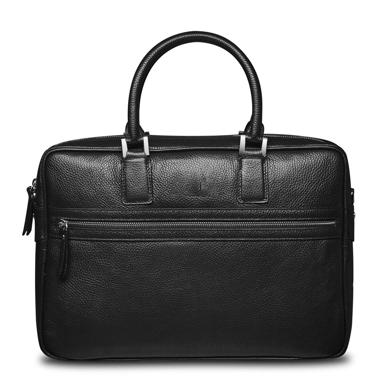 Men’s Premium Leather Blue Luxe Briefcase
