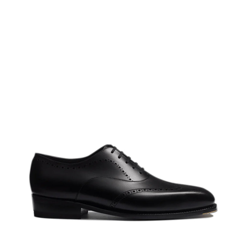 Polished Leather Classic Design Formal Oxford Shoes