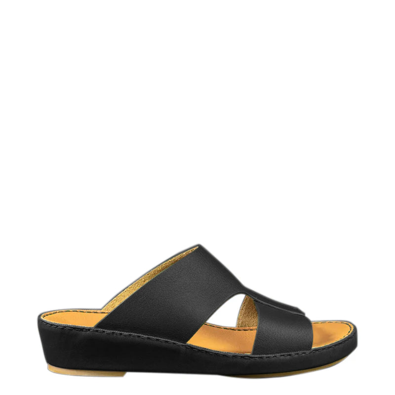 Premium Accented Open Toe Comfort Arabic Green Sandal