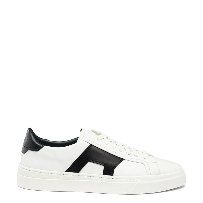 Double Buckle Lace-Up Sneakers For Men