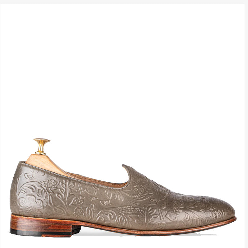 Kosli Floral Grey Jutties