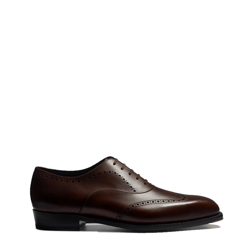 Polished Leather Classic Design Formal Oxford Shoes