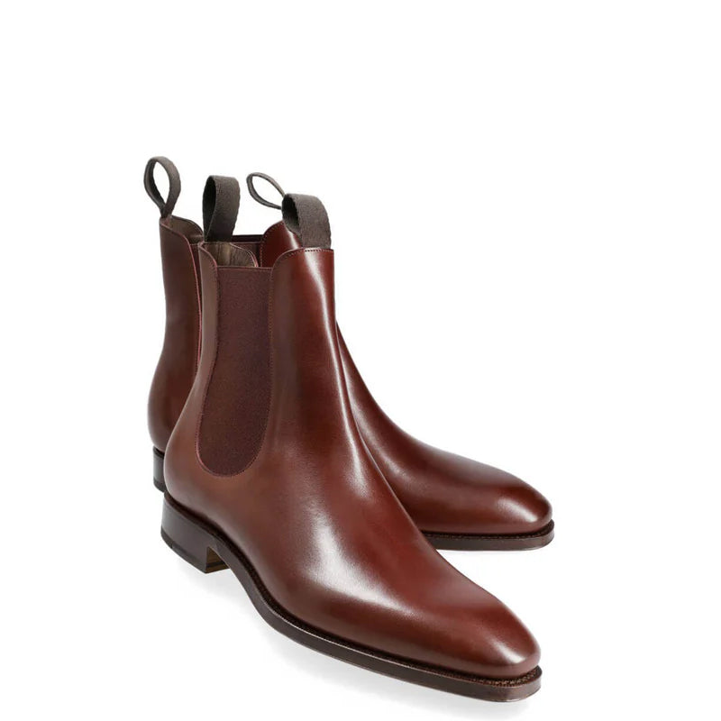Midnight Classic Pure Italian Leather Chelsea Boots