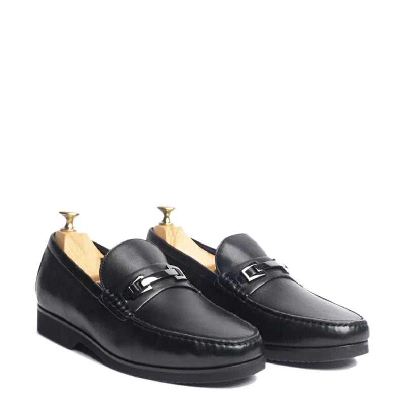 Penny Leather Slip-On Bit Loafer Burgundy