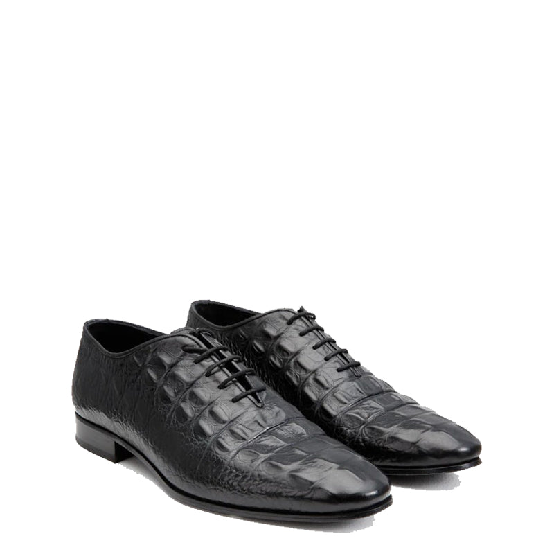 Men Textured Leather Oxford Shoes