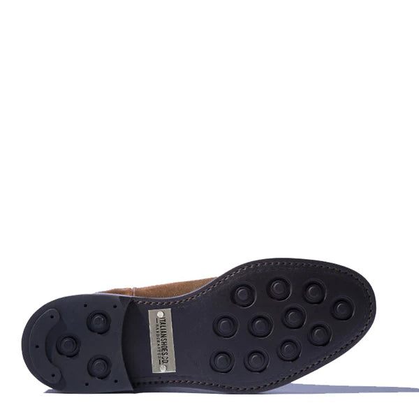 Classic Chelsea Suede Leather Boots