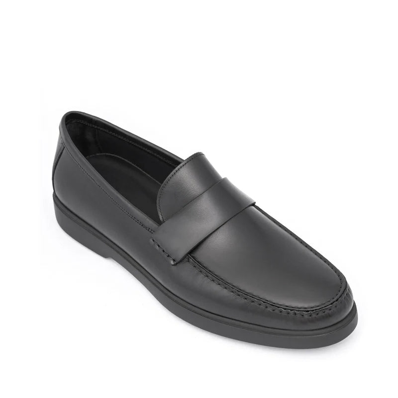 Premium Slip-On Penny Black Loafer
