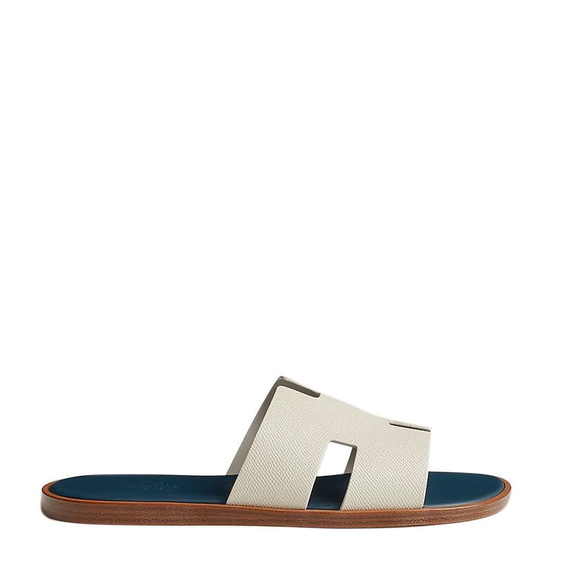 Haven Epsom H Style Slip-On Beige Blue