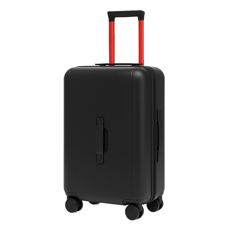 Luxury Wide Blue Trolley Luggage Bag