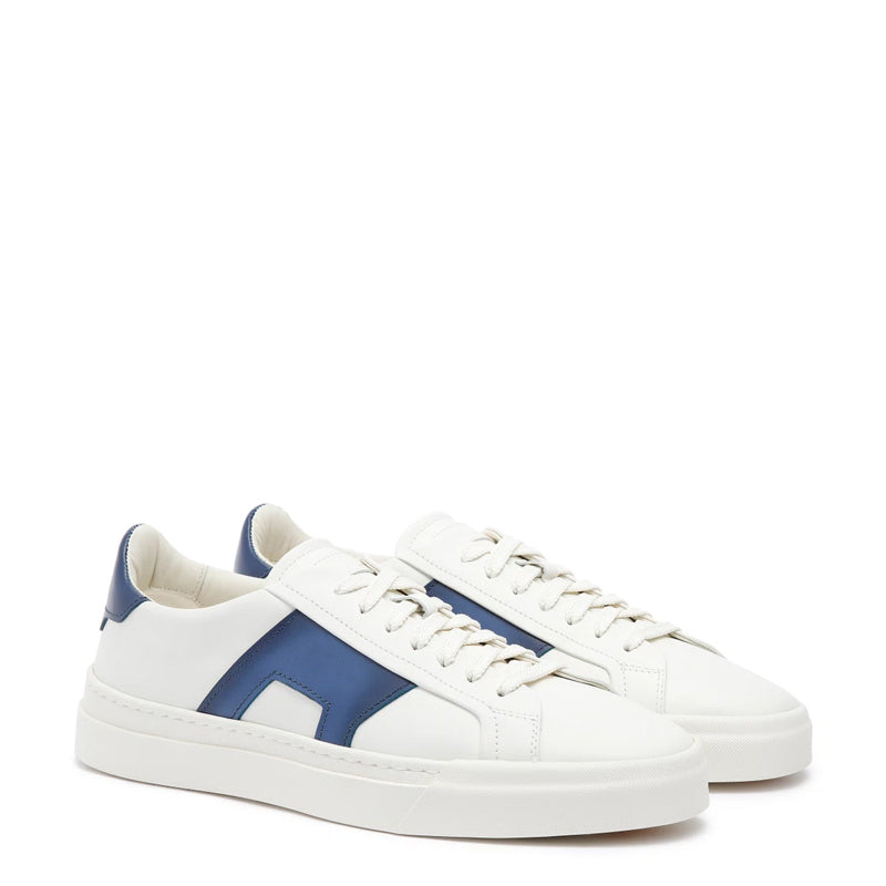 Double Buckle Lace-Up Sneakers For Men