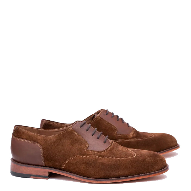 Men Suede Casual Leather Oxford Shoes