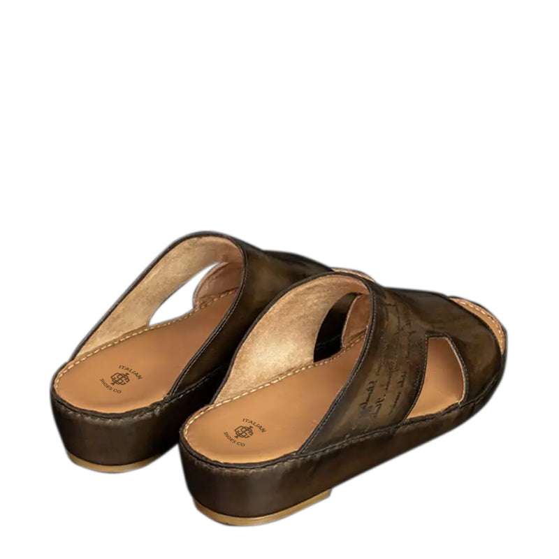 Stylish Fields Comfort Arabic Brown Sandal