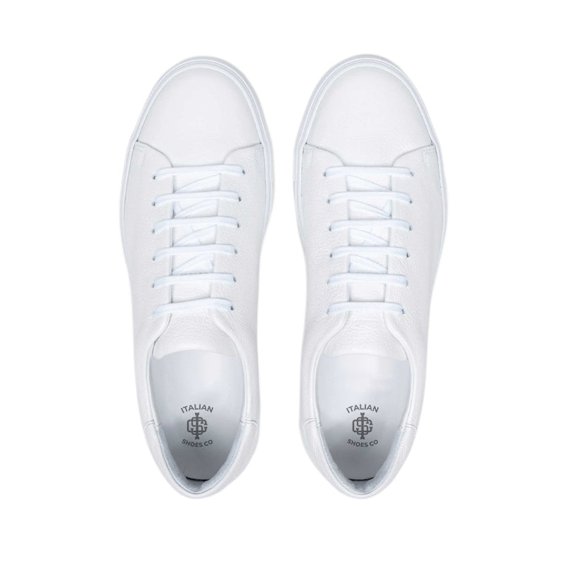 Vegan Leather Low-Top Sneakers