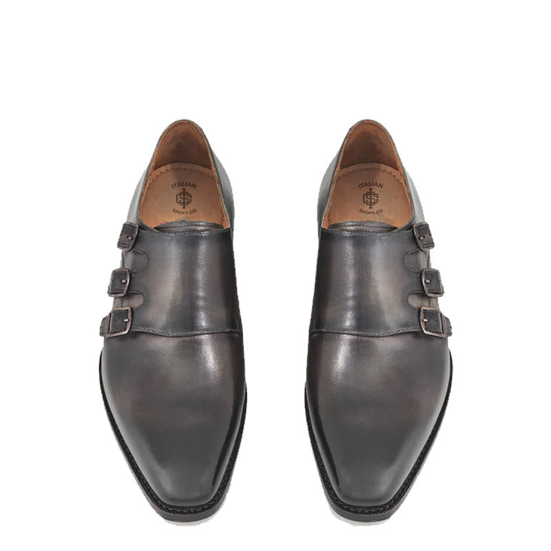 Tallin Brunt Black Shoes