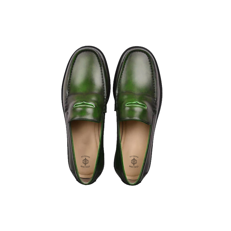 Alto Lite Leather Loafers Blue