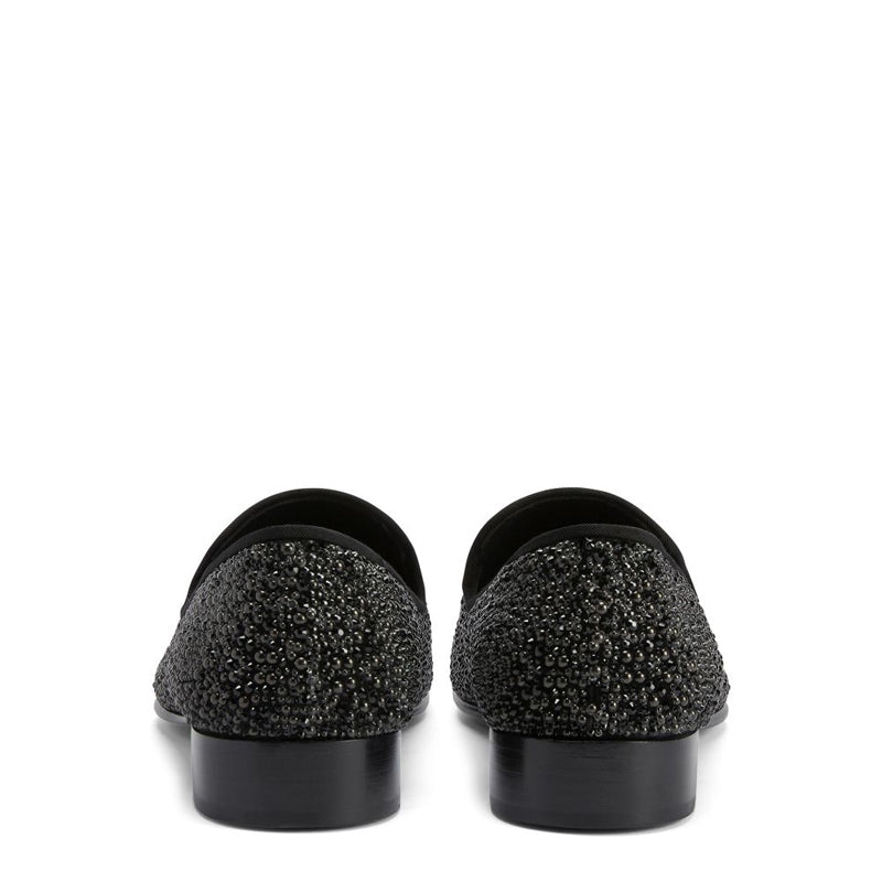 Stylish Handmade Design Leather Fashion Black Loafer