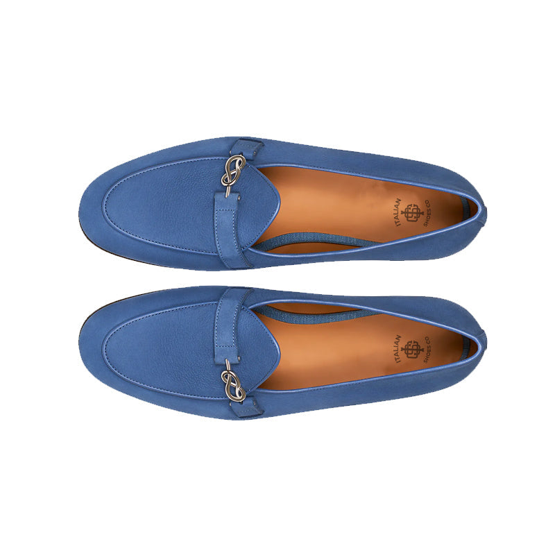 Men's Suede Loafers Sleek Shoe Brown