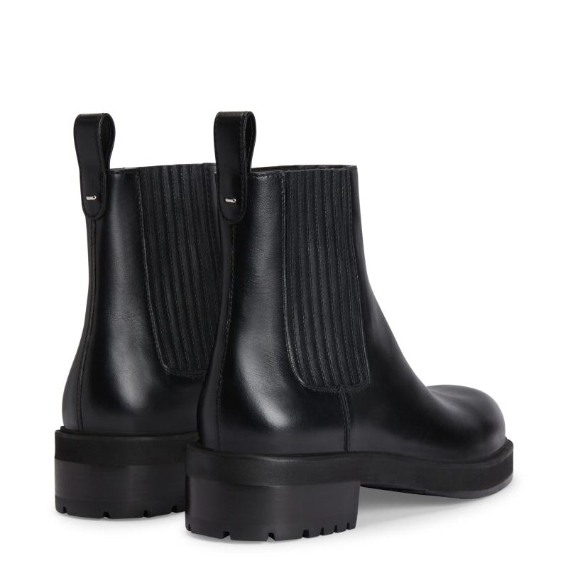 Leather Chelsea High Ankle Boots