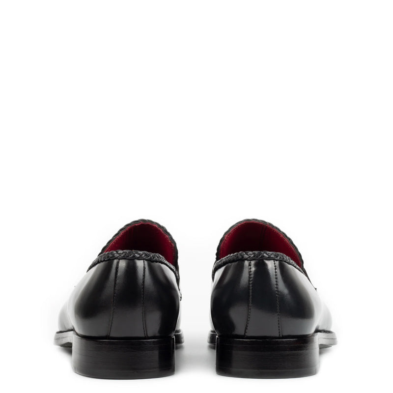 Men Formal Slip-On Shiny Leather Loafers