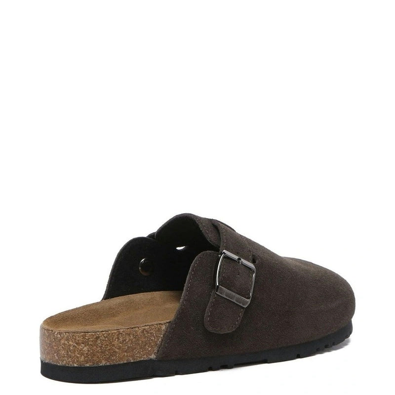 Stylish & Trendy Suede Sandal Black