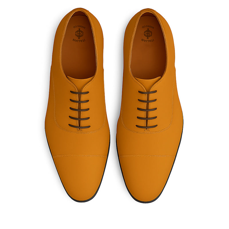 Men's Black Suede Lace Up Formal Shoe