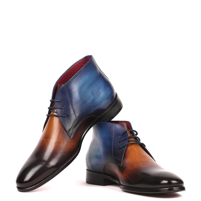 Classic Premium Leather Chukkas Boots For Men