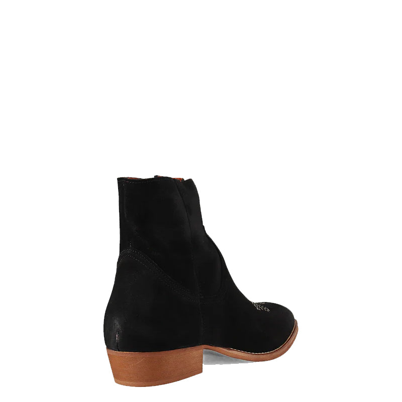 Luxury Design Stylish Suede Leather Side-Zipper Boot Brown