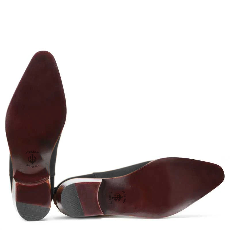 Suede Leather Chelsea Boots