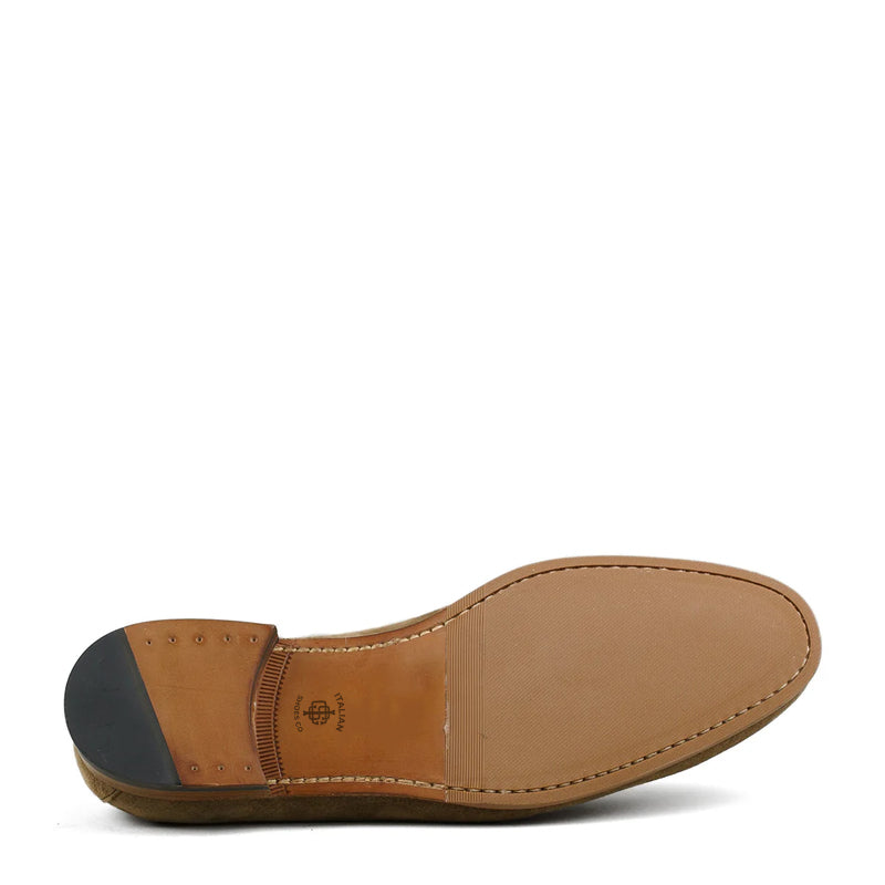 Unlined Penny Loafer Green