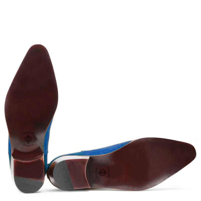 Suede Leather Chelsea Boots