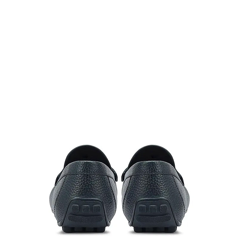 Men Casual Slip-On Leather Driving Loafer