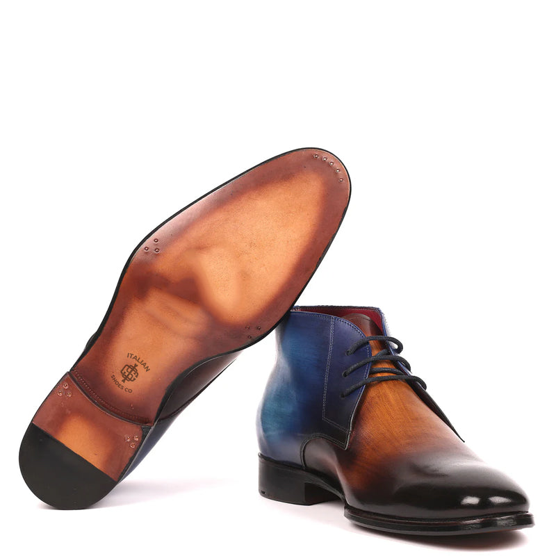Classic Premium Leather Chukkas Boots For Men
