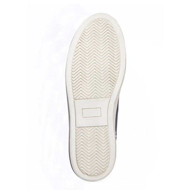 Handmade Leather Lace-Up Black Sneaker