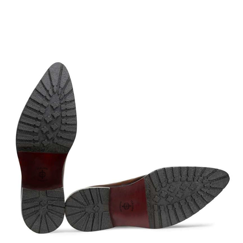 Men Classic Royale Snip Toe Leather Oxford Shoes