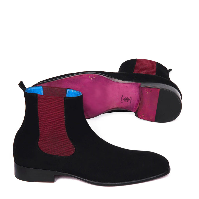 Suede Handmade Chelsea Boots For Men