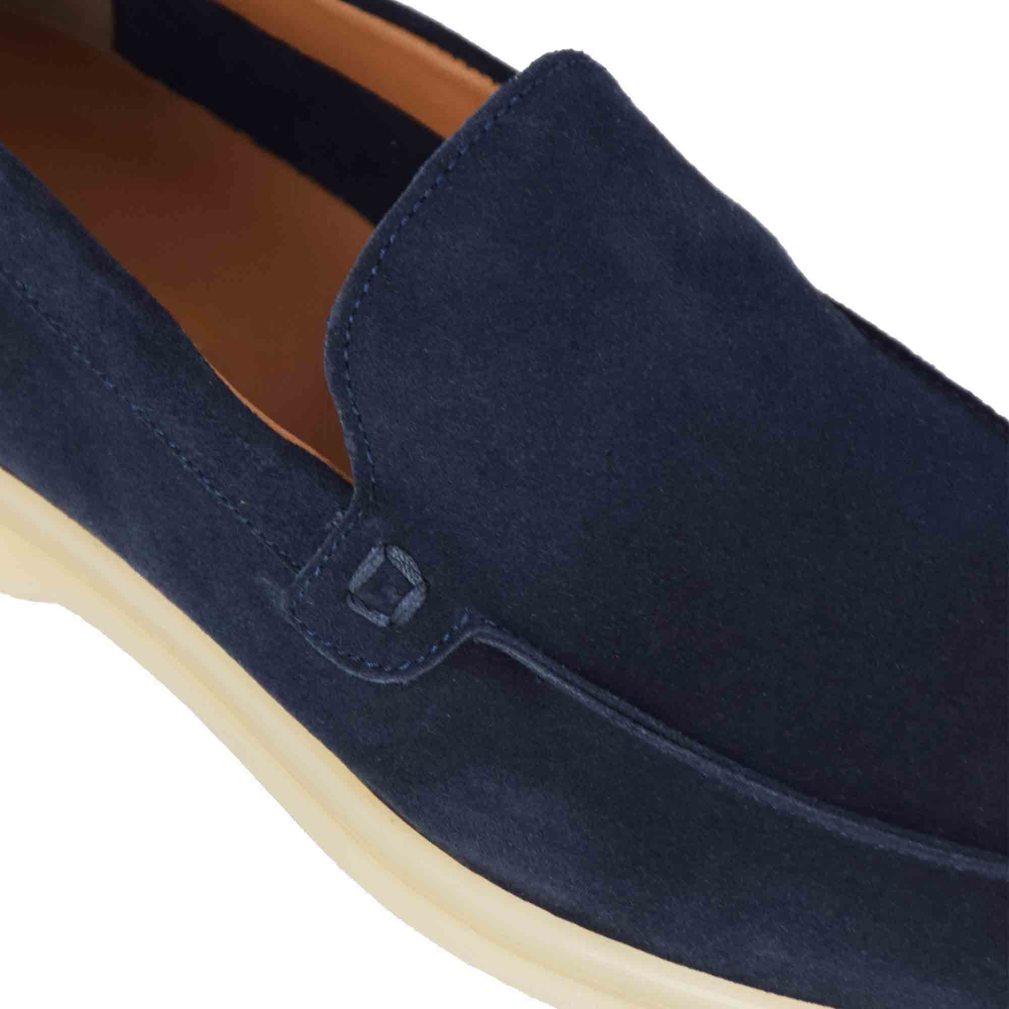 Blue Suede Moccasin
