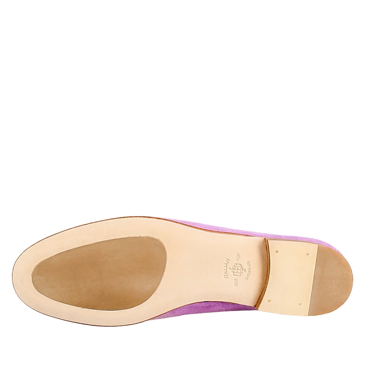 Lilac Suede Woman's Moccasin