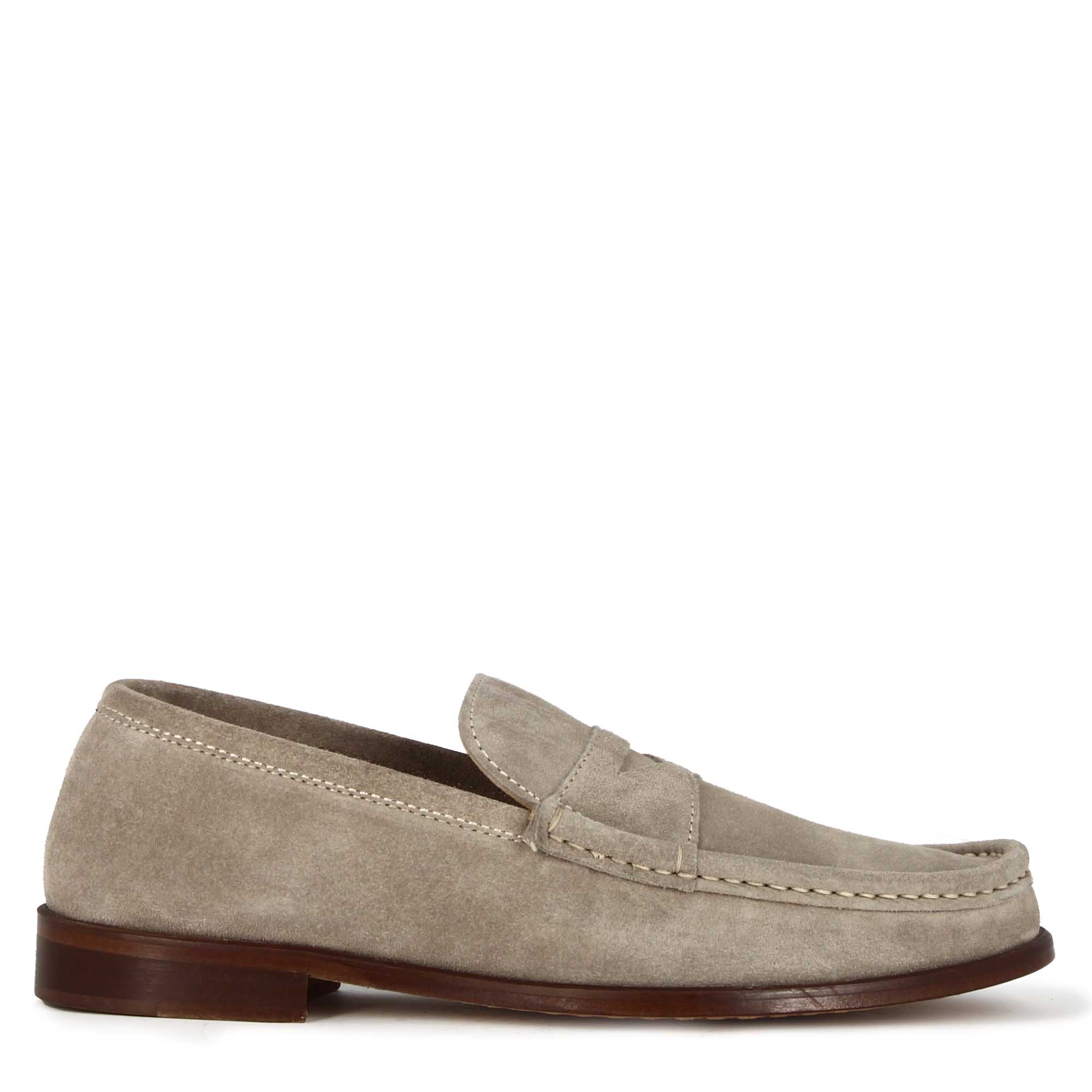 penny Suede Leather Loafer