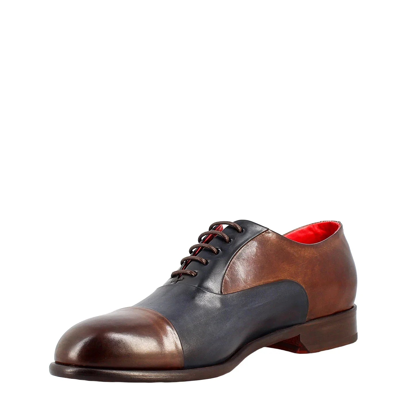 Men's Solid Leather Oxford Shoes
