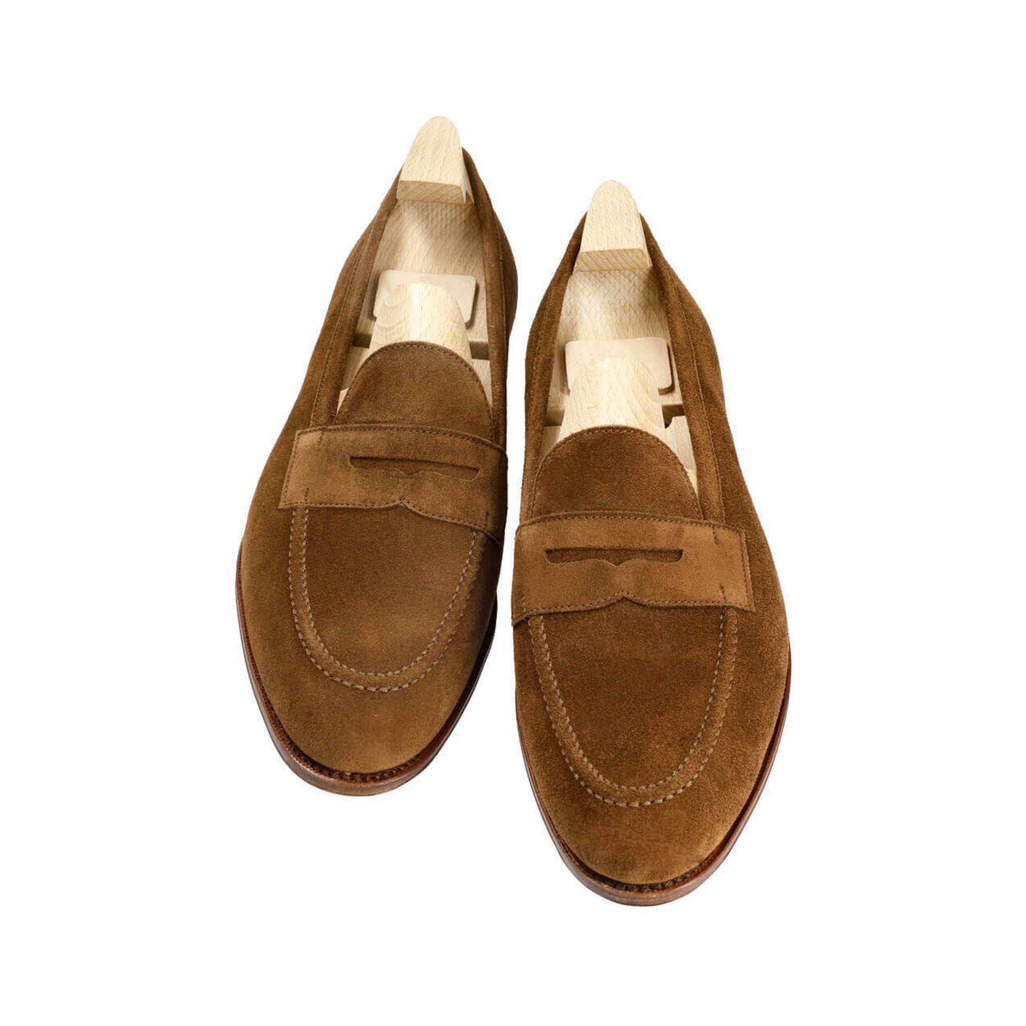 Walnut Penny Loafers