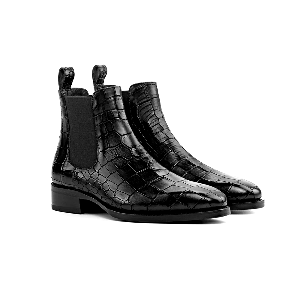 Lanfranco Chelsea Python Boots