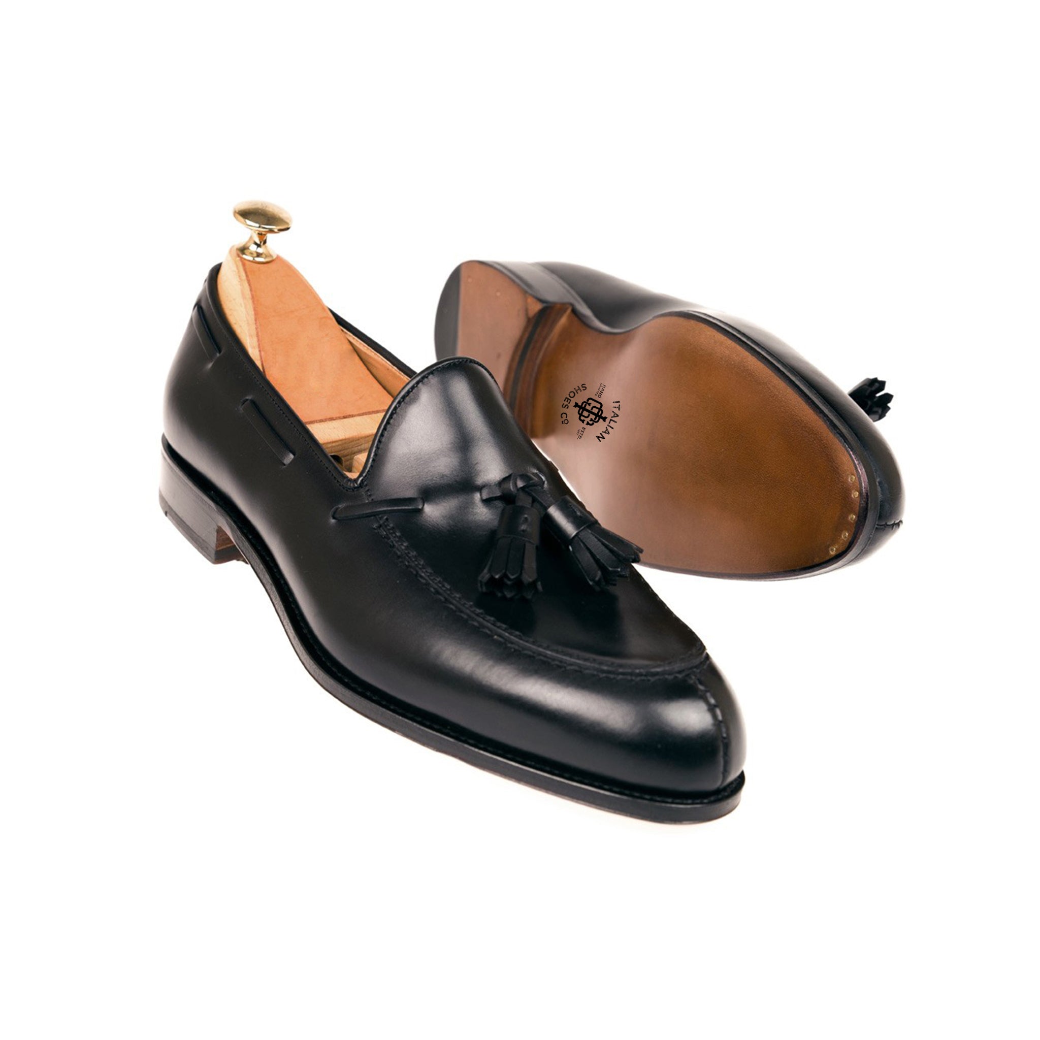 Aurora Leather Tassel Loafer