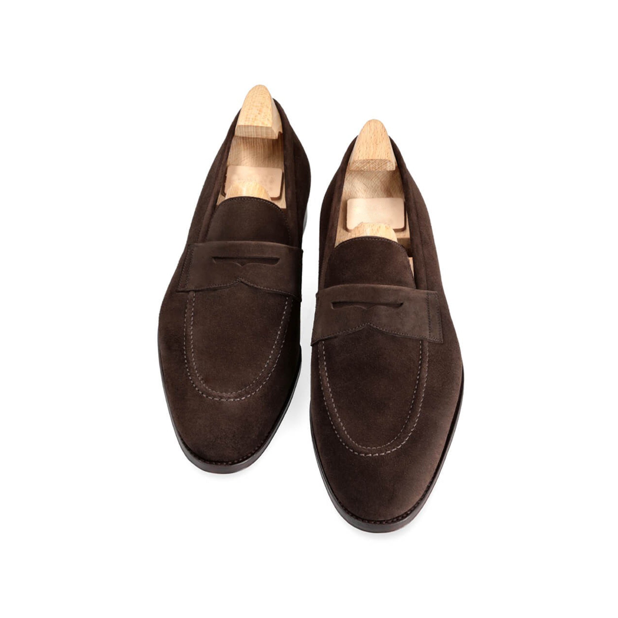 Walnut Unlined Penny Loafers