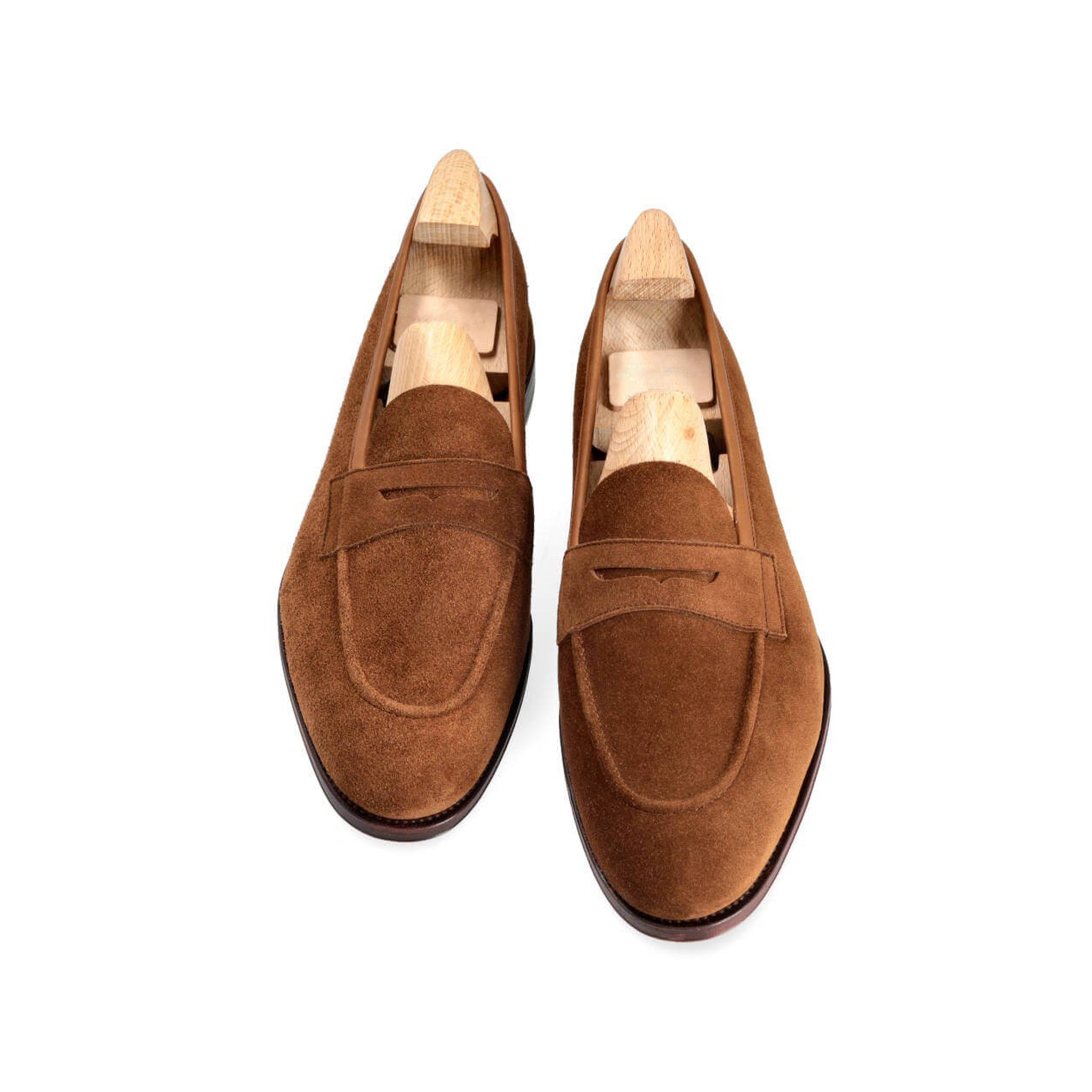 Alessandro Coffee Penny Loafers
