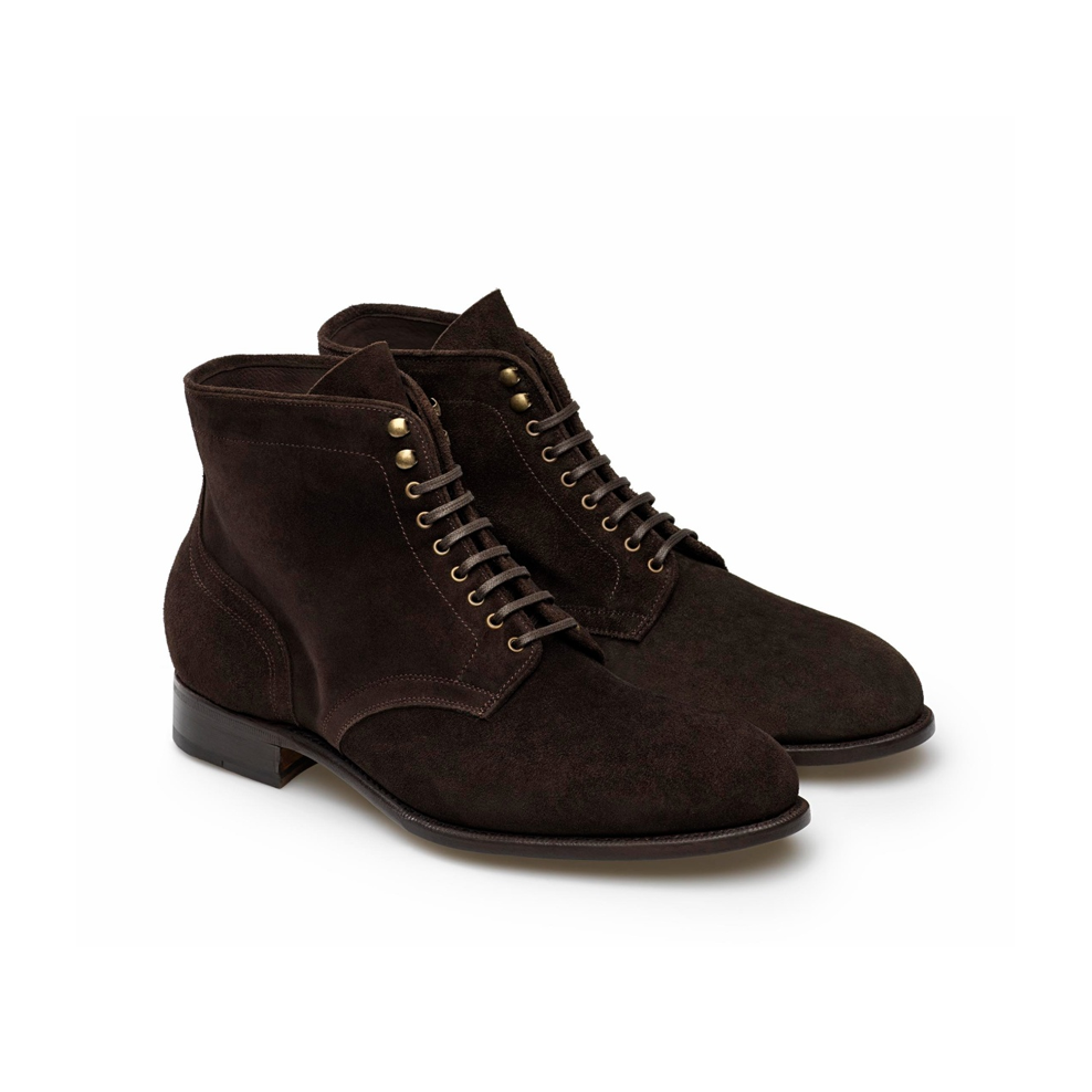 Paulette Hickman Lace-Up Boots