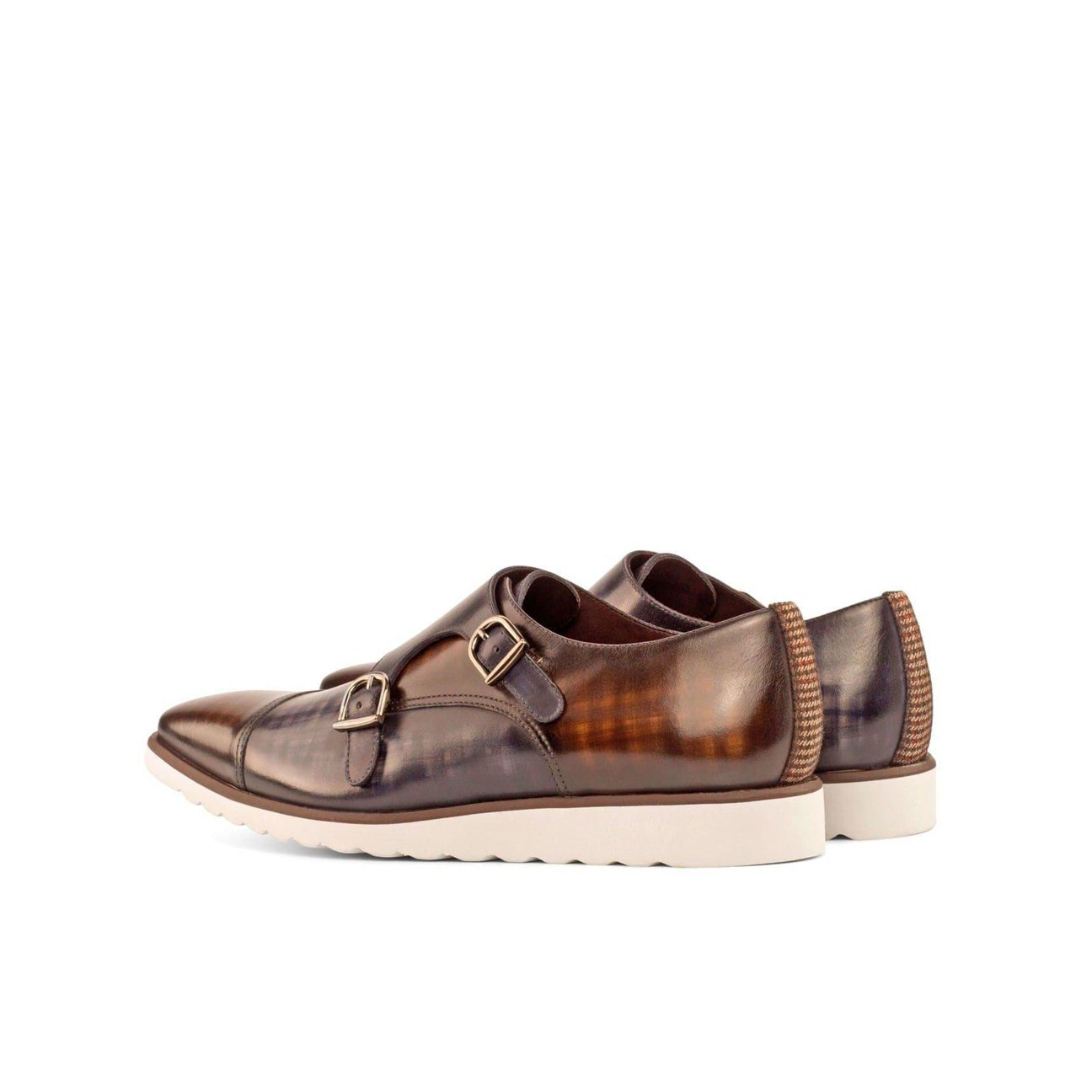 Twin Treasures Double Monk Shoe Brown
