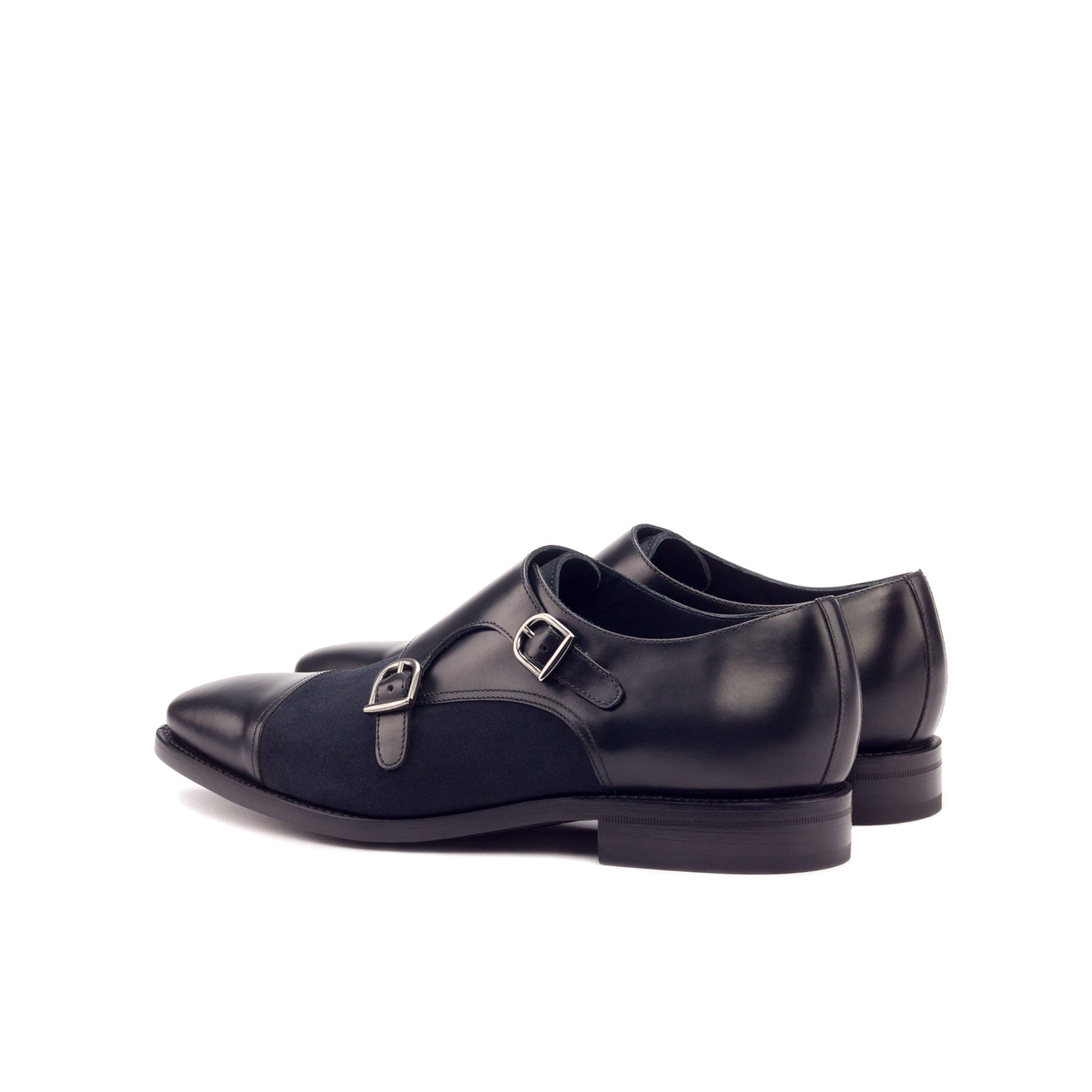 Sartorial Sanctum Double Monk Shoe Black