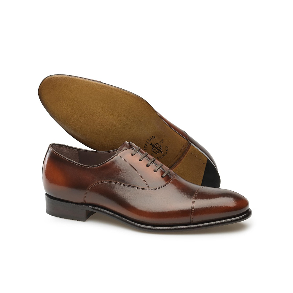 Marcos Gomez Leather Lace-UP Oxford Shoes